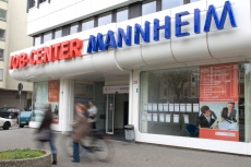 Das Gebäude des Jobcenters Mannheim.
