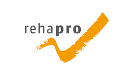 Logo Förderprojekt rehaproÖffnet Seite: rehapro – Innovative Wege zur Teilhabe am Arbeitsleben