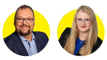 Franziska Naundorf-Frerichs und Ulli Dvořák Franziska Naundorf-Frerichs und Ulli Dvořák