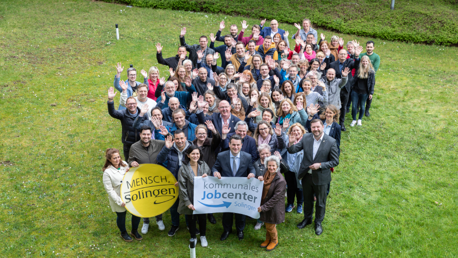 Bundesminister Hubertus Heil zu Besuch im Jobcenter Solingen