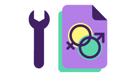 Grafik zu MonitoringtoolsÖffnet Seite: Drei Tools zur Gleichstellung